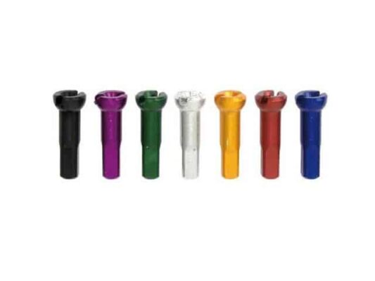 Niplu BTS aluminiu 14G 12mm C-N verde