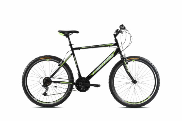 Bicicleta Capriolo Passion Man black-white-green 21