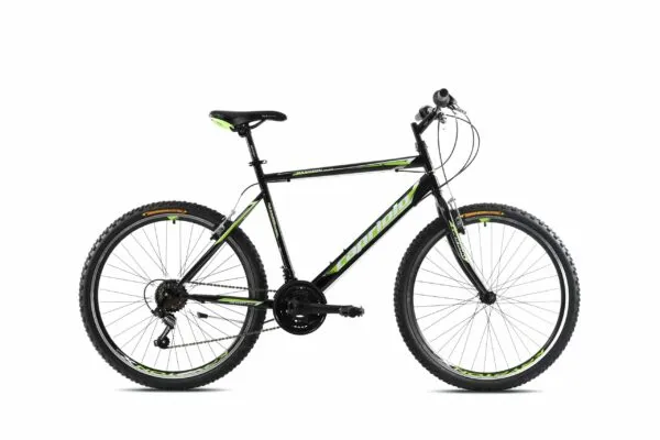 Bicicleta Capriolo Passion Man black-white-green 21