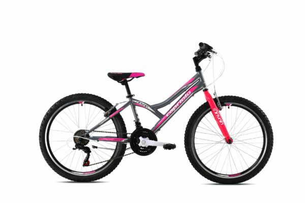 Bicicleta Capriolo 24 Diavolo 400 grey-pink