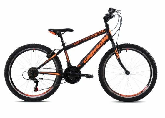 Bicicleta Capriolo 24 Rapid black orange