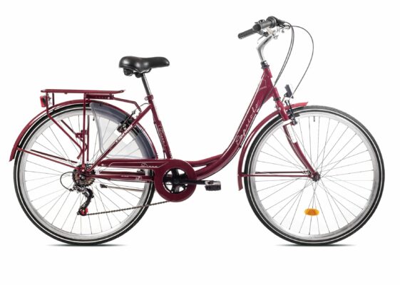 Bicicleta Capriolo Diana City violet-white 18