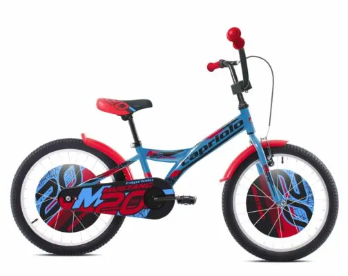Bicicleta Capriolo Mustang blue black red 20