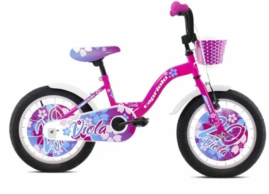 Bicicleta Capriolo Viola pink-white 20