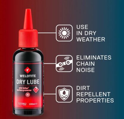 Lubrifiant cu teflon TF2 Dry Weldtite 100ml - imagine 2