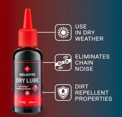 Lubrifiant cu teflon TF2 Dry Weldtite 100ml - imagine 2