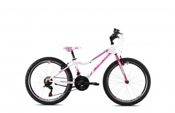 Bicicleta Capriolo 24 Diavolo DX white-pink 13