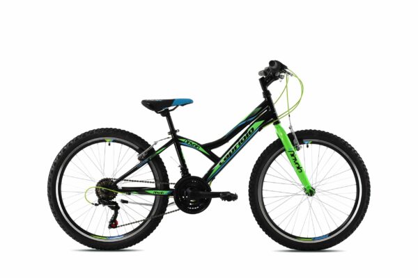 Bicicleta Capriolo 24 Diavolo 400 black green