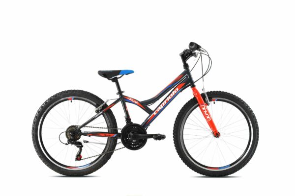 Bicicleta Capriolo 24 Diavolo 400 grey red