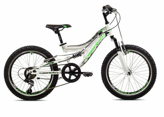 Bicicleta Capriolo 20 CTX 200 white green balck 11