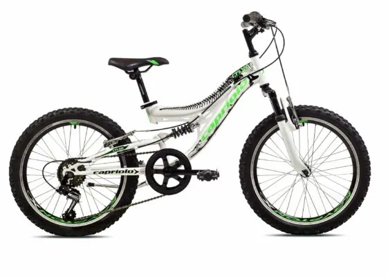 Bicicleta Capriolo 20 CTX 200 white green balck 11