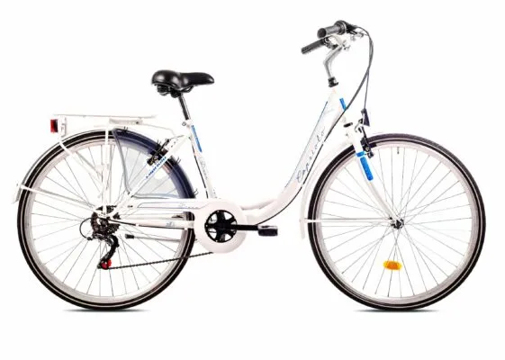 Bicicleta Capriolo Diana City white-blue 18
