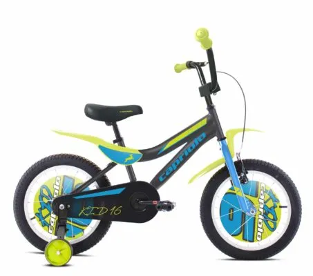 Bicicleta Capriolo Kid gray green 16
