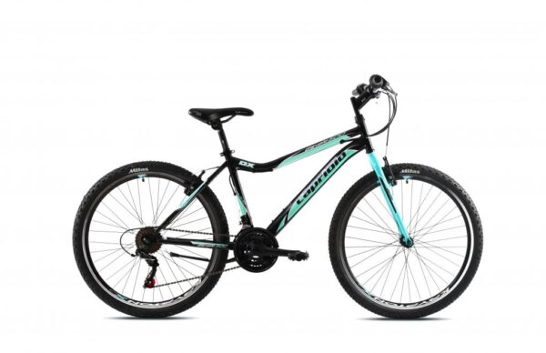 Bicicleta Capriolo 26 Diavolo DX black-turquise 17