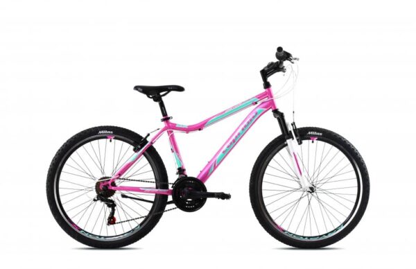 Bicicleta Capriolo 26 Diavolo DX FS pink-turcoaz 15