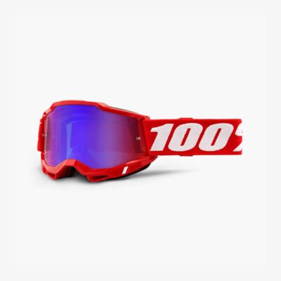 Ochelari 100Percent Accuri Gen2 Google antifog mirror lens Neon led Unis