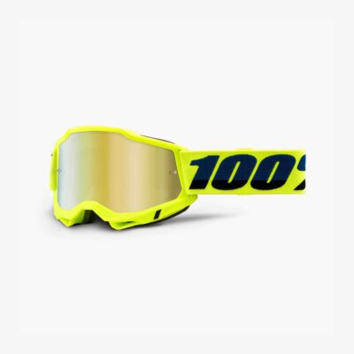 Ochelari 100Percent Accuri Gen2 Google antifog mirror lens Fluo Yellow Uni