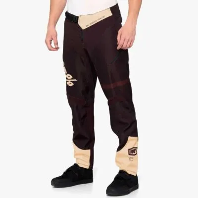 Pantaloni 100Percent R-Core DH Merlot Sand 32