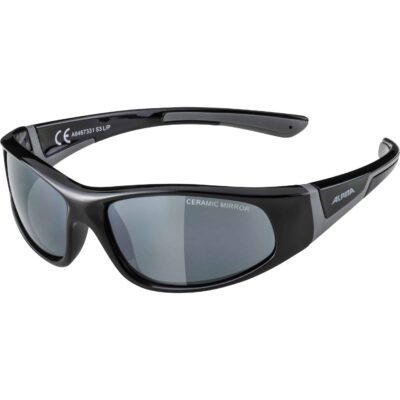 Ochelari FLEXXY JUNIOR black-grey black mirror Cat. 3