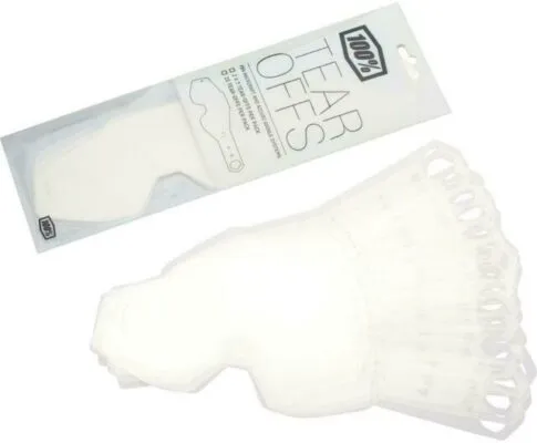 Folie standard pentru ochelari ciclism 100% (1set = 20 bucati)