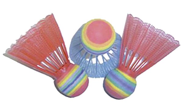 Fluturas Badminton Spartan Neon 3 bucati / pachet Spartan