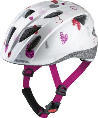 Casca Alpina XIMO white hearts gloss 47-51