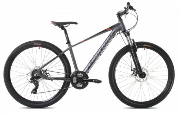Bicicleta Capriolo Exid 27.5 AL silver-red-mat 16