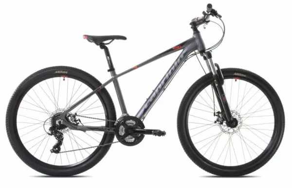 Bicicleta Capriolo Exid 27.5 AL silver-red-mat 16