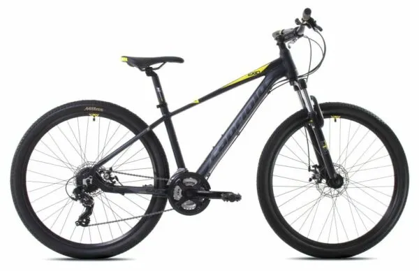 Bicicleta Capriolo Exid 27.5 AL black-yellow-mat 16