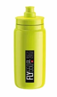 Bidon Elite Fly 550ml yellow fluo/black