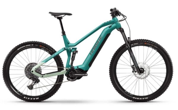 e-bike Haibike AllMtn 2 i720Wh 12-G SX Eagle 2023 glossy aqua green black S