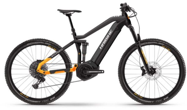 e-bike Haibike AllTrail 6 29 i630Wh 12-G SX matte gloss black mango XL