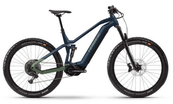 e-bike Haibike AllTrail 9 27.5 i720Wh 12-G XT 2023 glossy metal blue red S