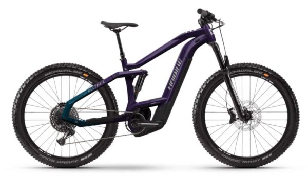 e-bike Haibike AllTrail 8 27.5 i625 12-G Deore glossy fade purple chrome L