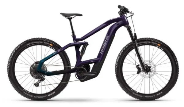 e-bike Haibike AllTrail 8 27.5 i625 12-G Deore glossy fade purple chrome L