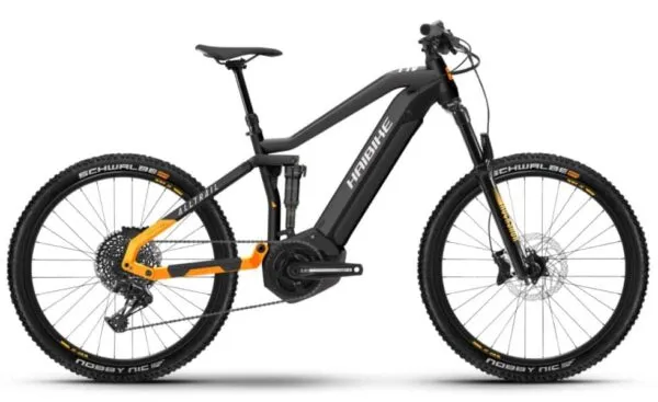e-bike Haibike AllTrail 6 27.5 i630Wh 12-G SX matte gloss black mango L