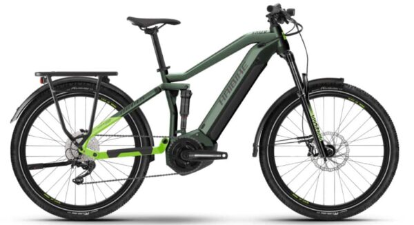 e-bike Haibike ADVENTR FS 8 i630 11-G Deore glossy metal green apple black  S