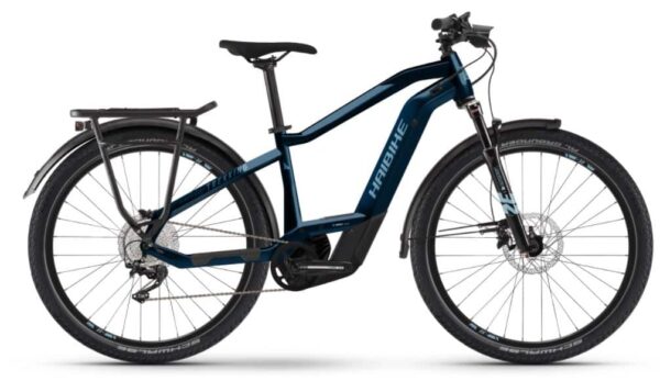 e-bike Haibike Trekking 8 High i750Wh 11-G Deore 2023 L glossy roy blue met silver