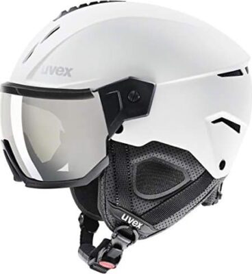Casca schi Uvex Instinct visor white-black mat 56-58 cm