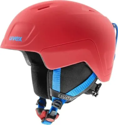 Casca schi Uvex Heyya Pro red-cyan mat 51-55 cm