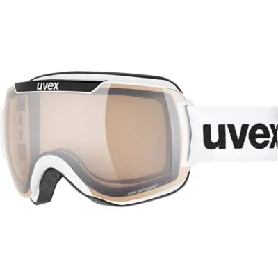 Ochelari schi UVED downhill 2000 V white/mirror silvervariomatic clear S1-S3