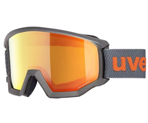 Ochelari schi Uvex Athletic FM anthracit mat mirror orange