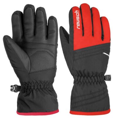 Manusi Reusch Alan JR fire red-bk 5,5
