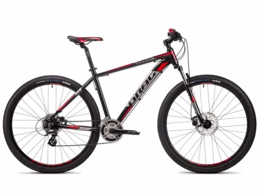 Bicicleta Drag Hardy 3.0 27.5 S negru argint rosu 21 AT-37 S-15