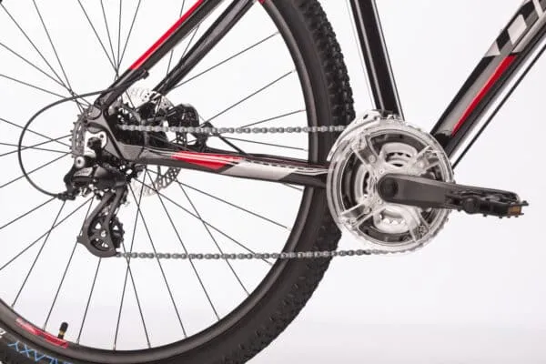 Bicicleta Drag Hardy 3.0 27.5 S negru argint rosu 21 AT-37 S-15 - imagine 5