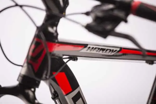 Bicicleta Drag Hardy 3.0 27.5 S negru argint rosu 21 AT-37 S-15 - imagine 10