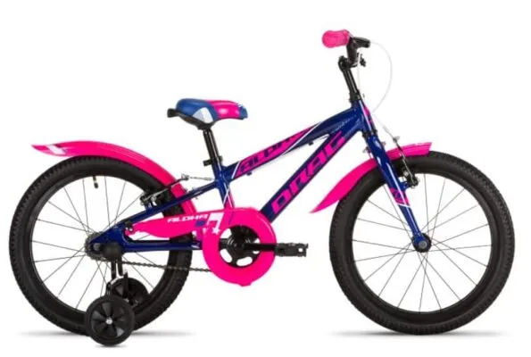 Bicicleta Drag Alpha 18 SS albastru pink 18-19