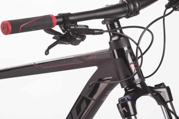 Bicicleta Drag Hardy 9.0 29 L negru rosu 21 AC-39 L-19 - imagine 2