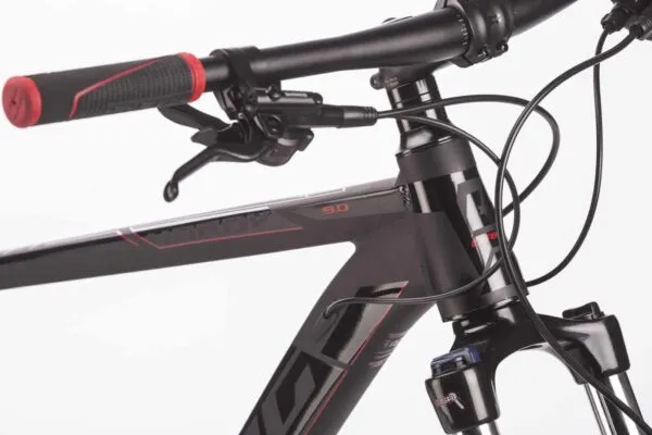 Bicicleta Drag Hardy 9.0 29 M negru rosu 21 AC-39 M-17 - imagine 2