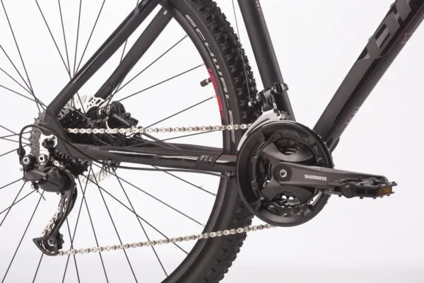 Bicicleta Drag Hardy 9.0 29 M negru rosu 21 AC-39 M-17 - imagine 3